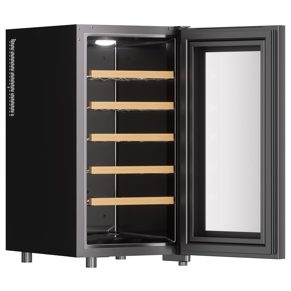 Climadiff Weinkühlschrank CUVEE18, Freistehend, 1 Zone, 18 Flaschen