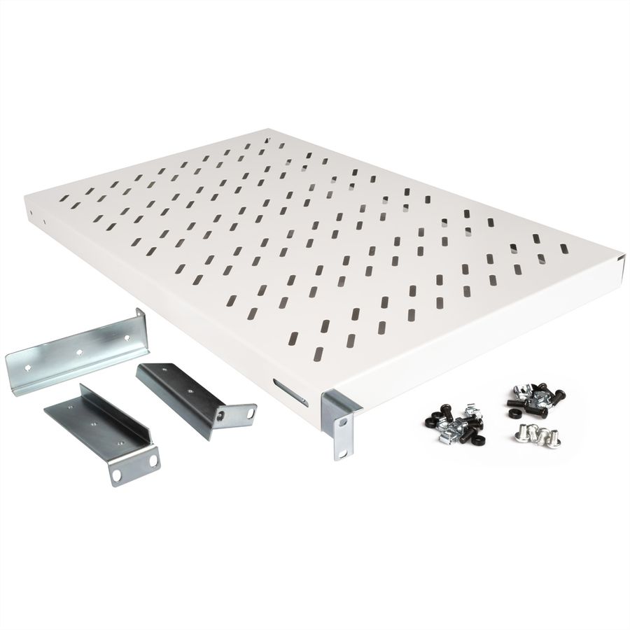 ROLINE 19" Etagère 1U, 770P 50 kg gris