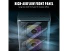 ANTEC AX85 ARGB PC Gehäuse Midi Tower Gaming ATX, schwarz