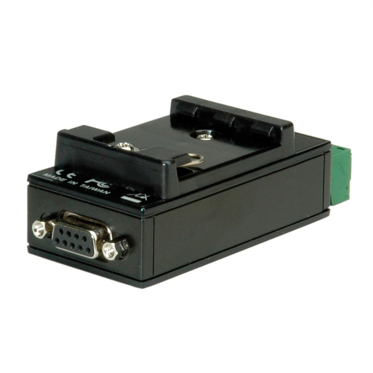 ROLINE Convertisseur RS232 vers RS422/485 pour rail DIN, auto-alimenté