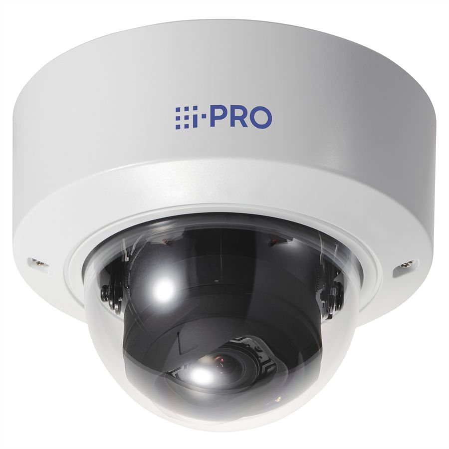 i-PRO WV-S2236LA Caméra Indoor Vandal-dôme 2 MP, 36-114°, IR-LED 70m