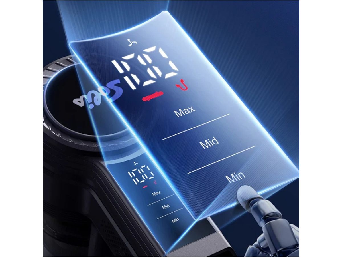 Solis Flexi Vac Cleaner 350, Akku-Staubsauger, 350 W, Li-Ion, , grau/violett