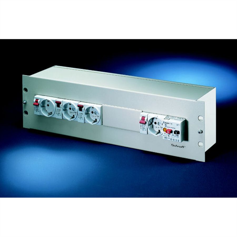 SCHROFF 19"-Verteilerbox - 19"VERSORGUNGSMODUL 3HE 150T
