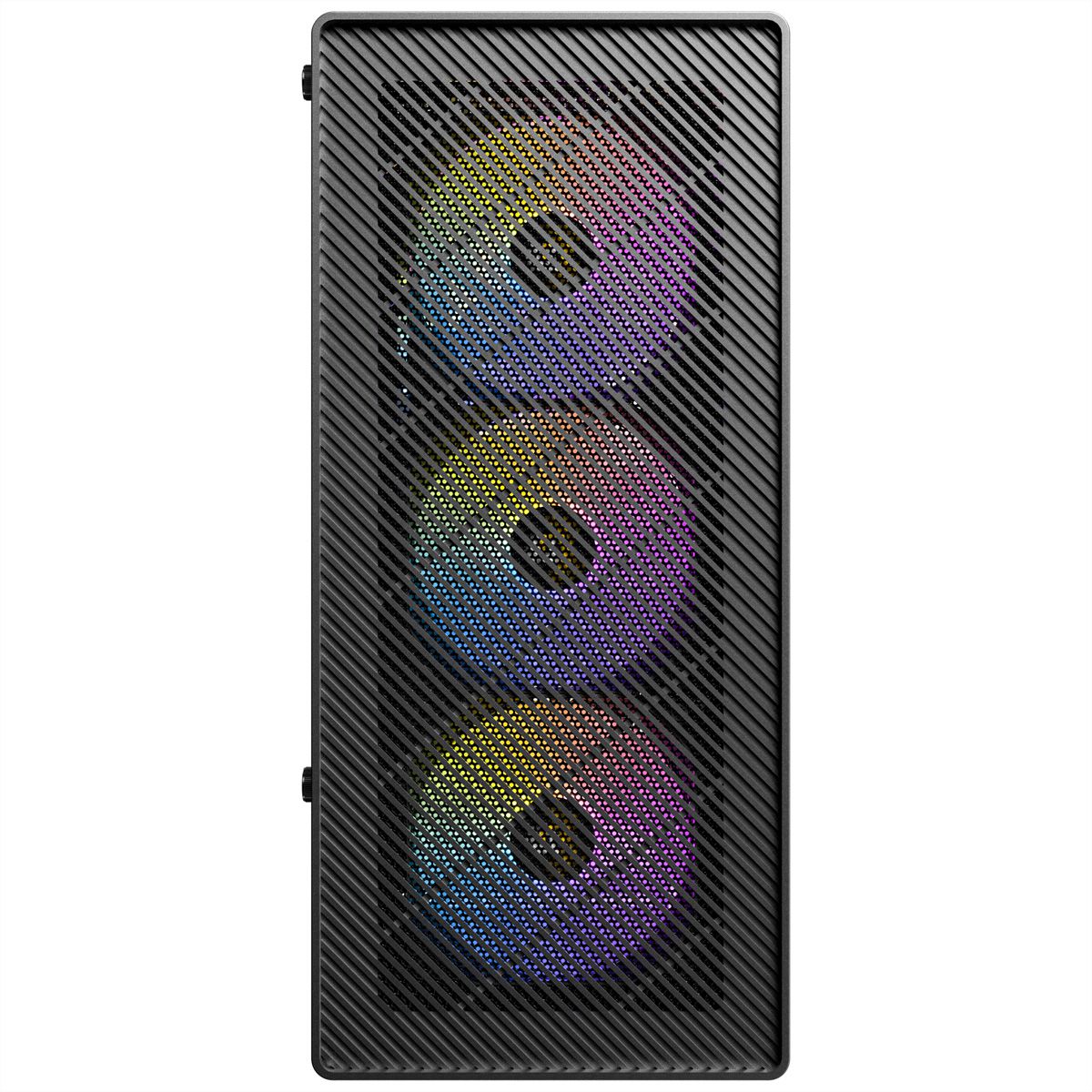 Boîtier PC Gaming Antec AX26 RGB Elite | 4 Ventilateurs RGB Inclus | Format ATX, Panneau Avant Grille Et Vitre Trempée