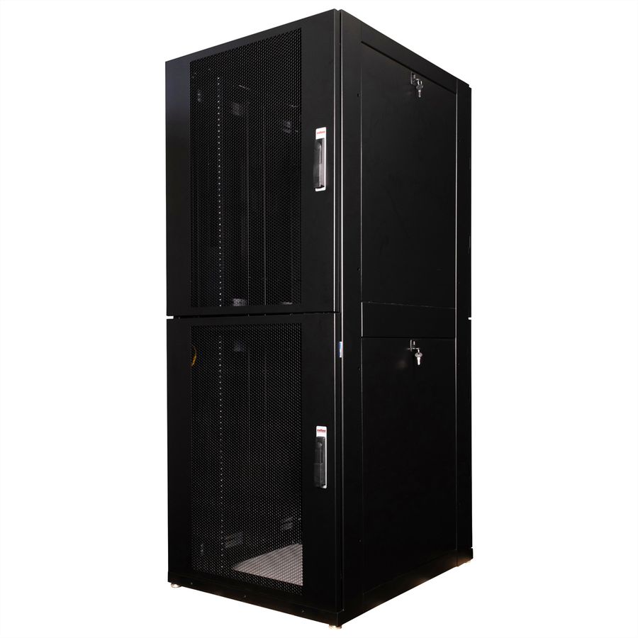 ROLINE Armoire de colocation 45U 800x1000mm, 2 compartiments, noir