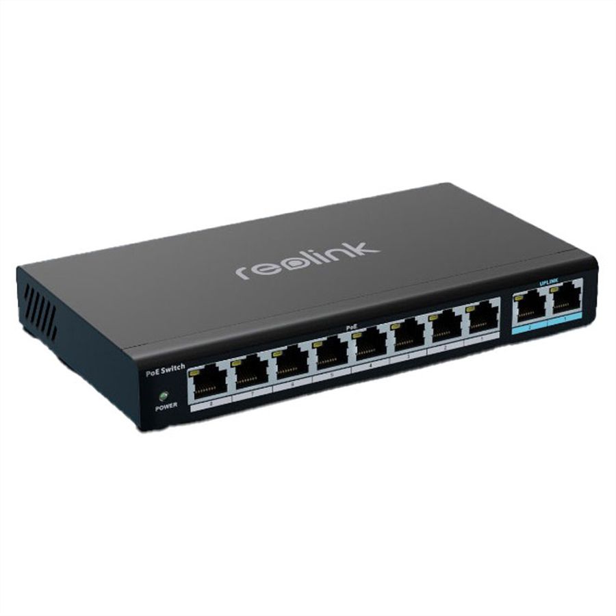 Reolink Switch 10 Port, 8x PoE, max. 120W
