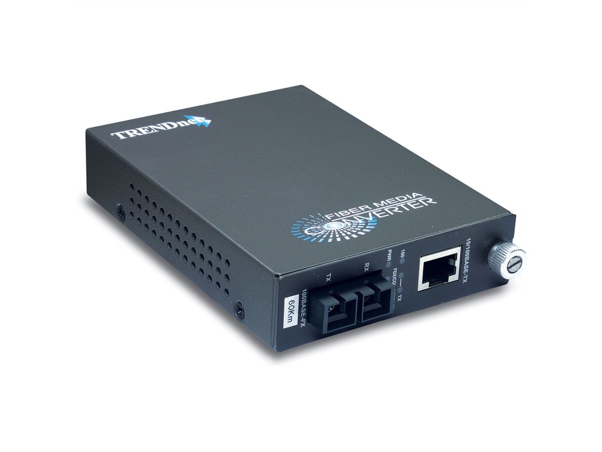 TRENDnet TFC-110S60 200Mbit/s 1300nm convertisseur de support réseau