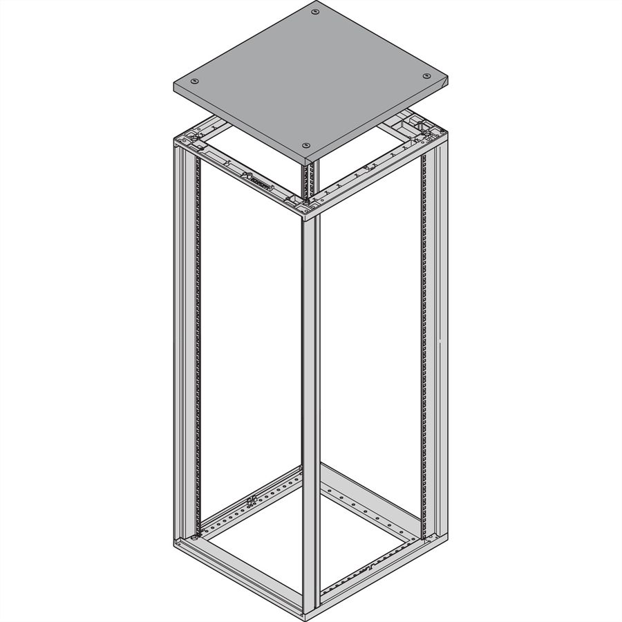 SCHROFF Dach angehoben - DACH ANGEHOBEN 800T RAL7021