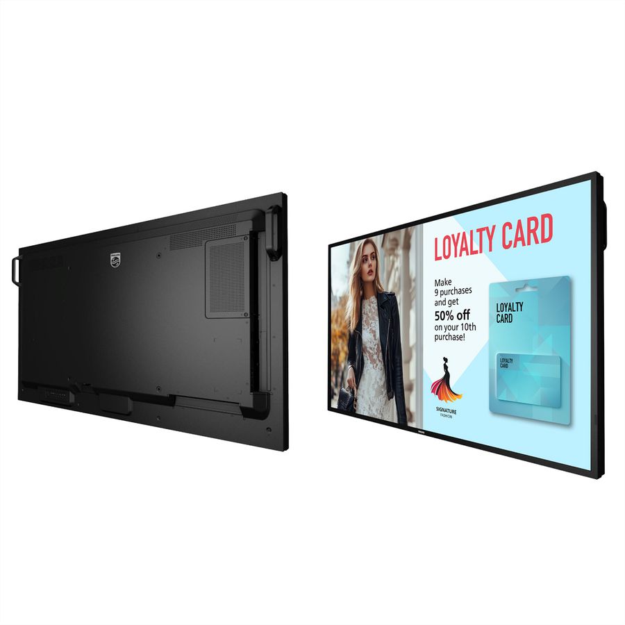 Philips Signage Display 50BDL6017P/00 , 50", UHD, 24/7, 800cd/m², 25% Haze
