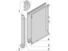 SCHROFF Kit d'unité enfichable PRO, avec capot, version blindée, 6 U, 5 HP, 167 mm