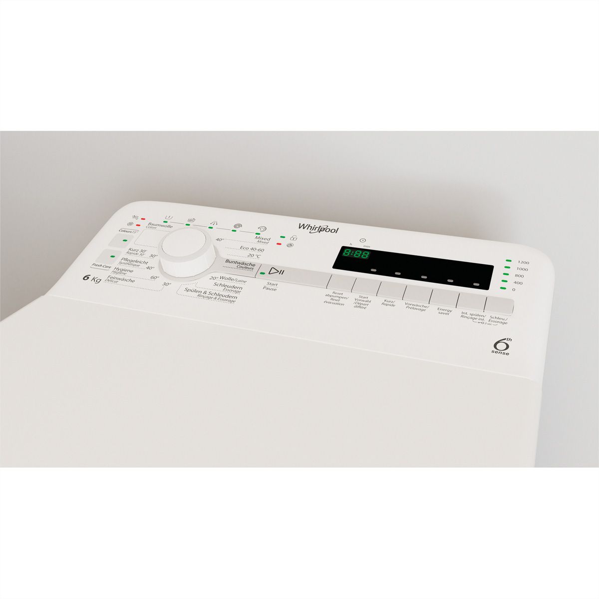 Bauknecht Lave-linge TDLR 612C CH N, Collecteur, C, blanc