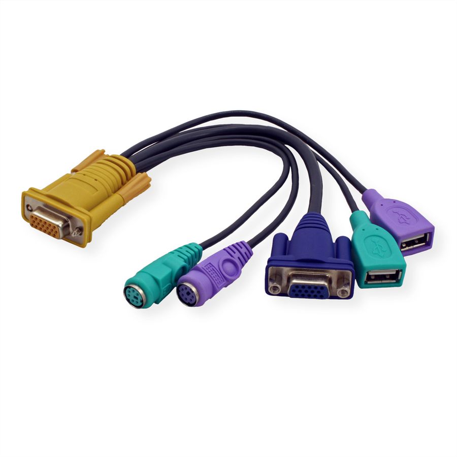 ATEN CS1716A KVM Switch VGA, PS/2-USB, USB-Peripherie Port, 16 Ports