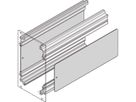 Cadre SCHROFF, type unité enfichable, plaque latérale pour profilé d'angle, 3 U, 227 mm C.I.