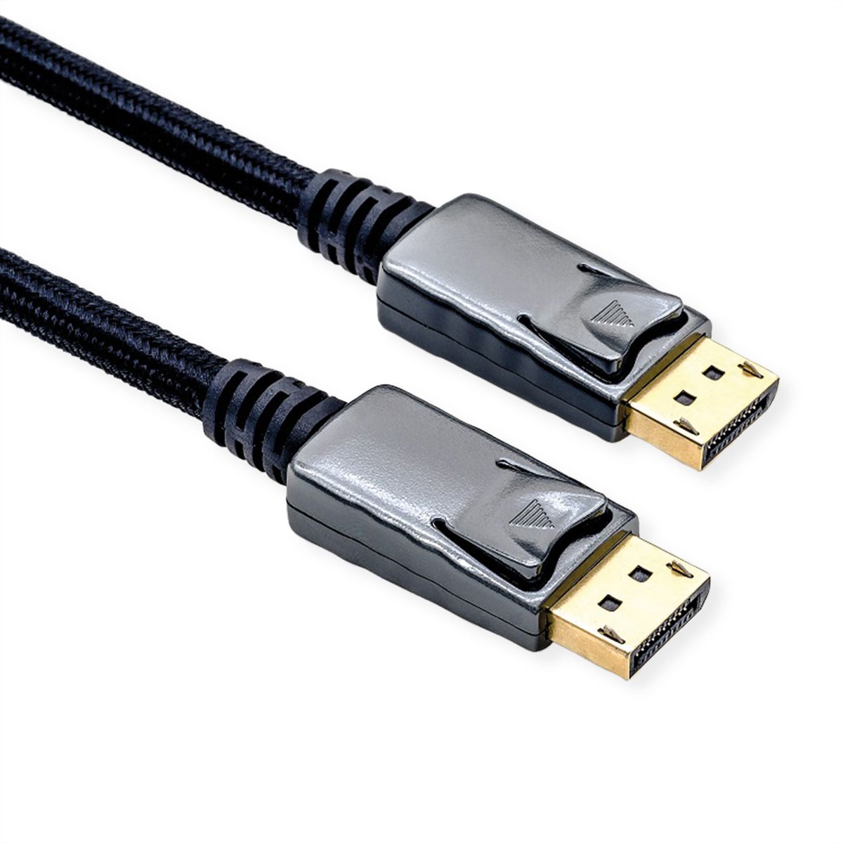 ROLINE Câble DisplayPort v1.4, DP M - DP M, noir / argent, 2 m