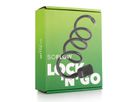 SoFlow Spiralschloss, black, Fingerabdruck und App