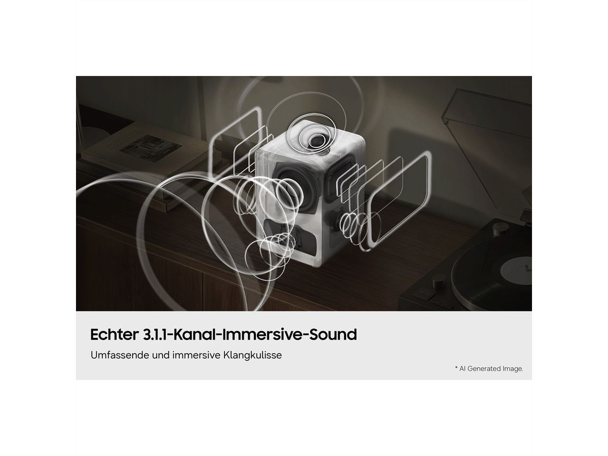 Samsung Speaker LS71H, Weiss