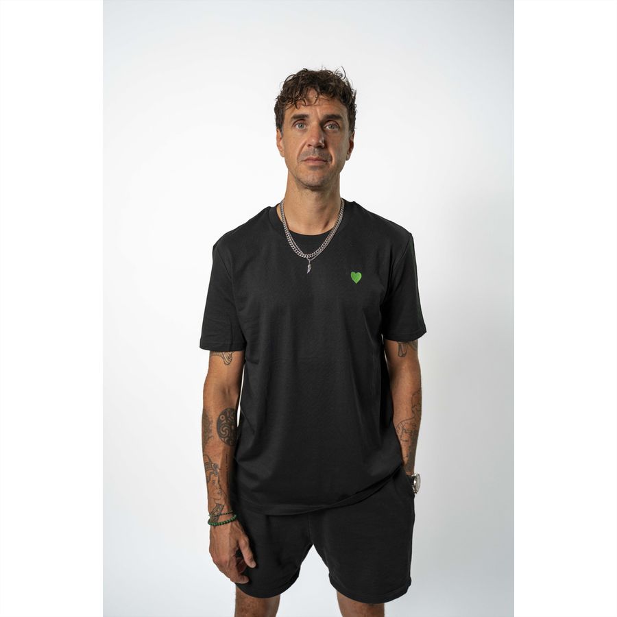 jan SEVEN dettwlyer Shirt Heart (Unisex), S