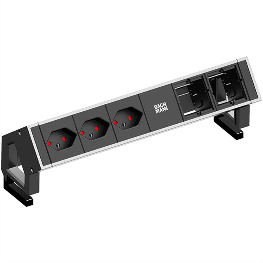 BACHMANN DESK2 3xCH T13 90° 2xCM, SUISSE