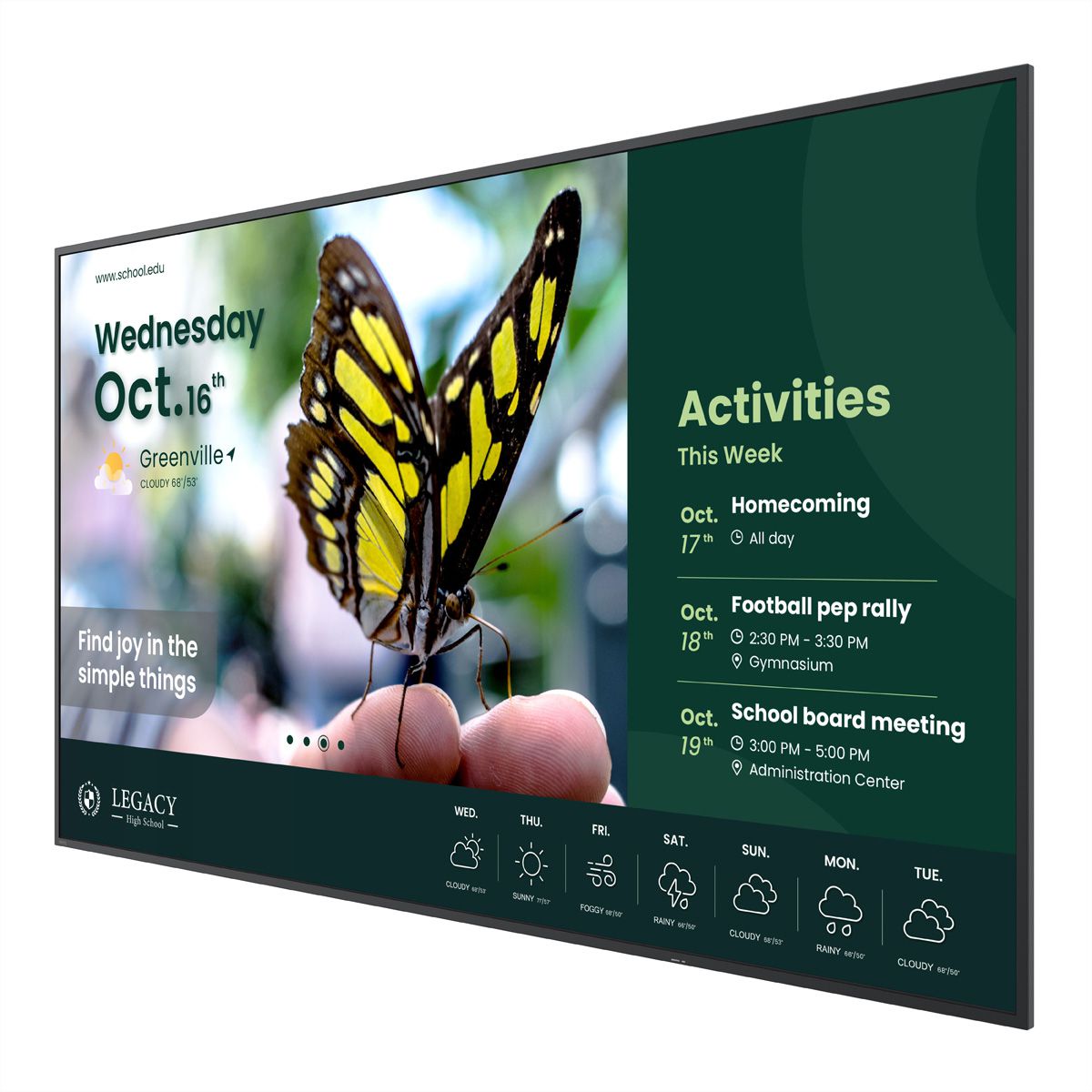 BenQ Signage Display ST6504, 65", 18/7, UHD, 350cd/m²