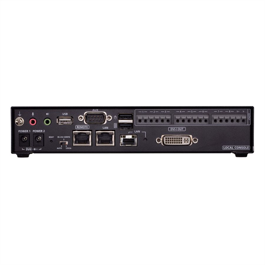 ATEN RCMDVI00BT Transmetteur KVM sur IP à un seul écran DVI-I avec accès à distance
