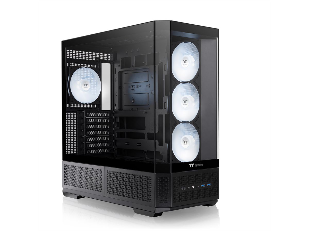 Thermaltake TR300 TG ARGB Mid Tower Gehäuse, schwarz