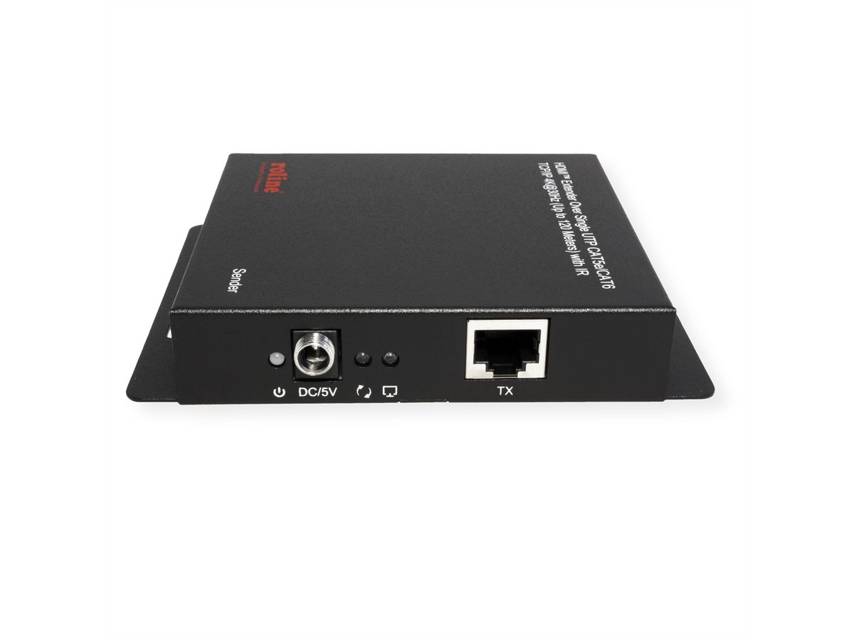 ROLINE HDMI Verlängerung, über IP, 4K30Hz, 120m, mit IR
