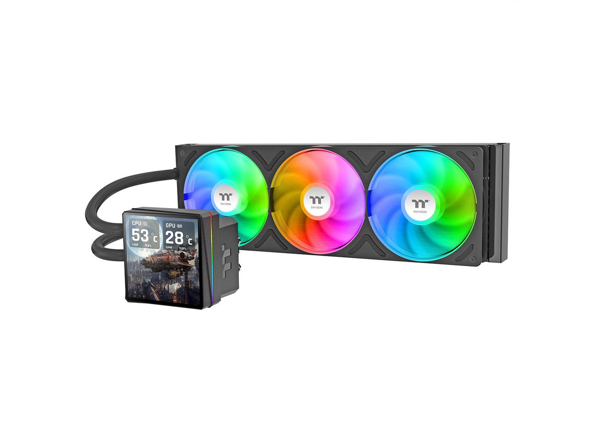 Thermaltake TH360 V3 Ultra ARGB Sync AIO Liquid Cooler, schwarz
