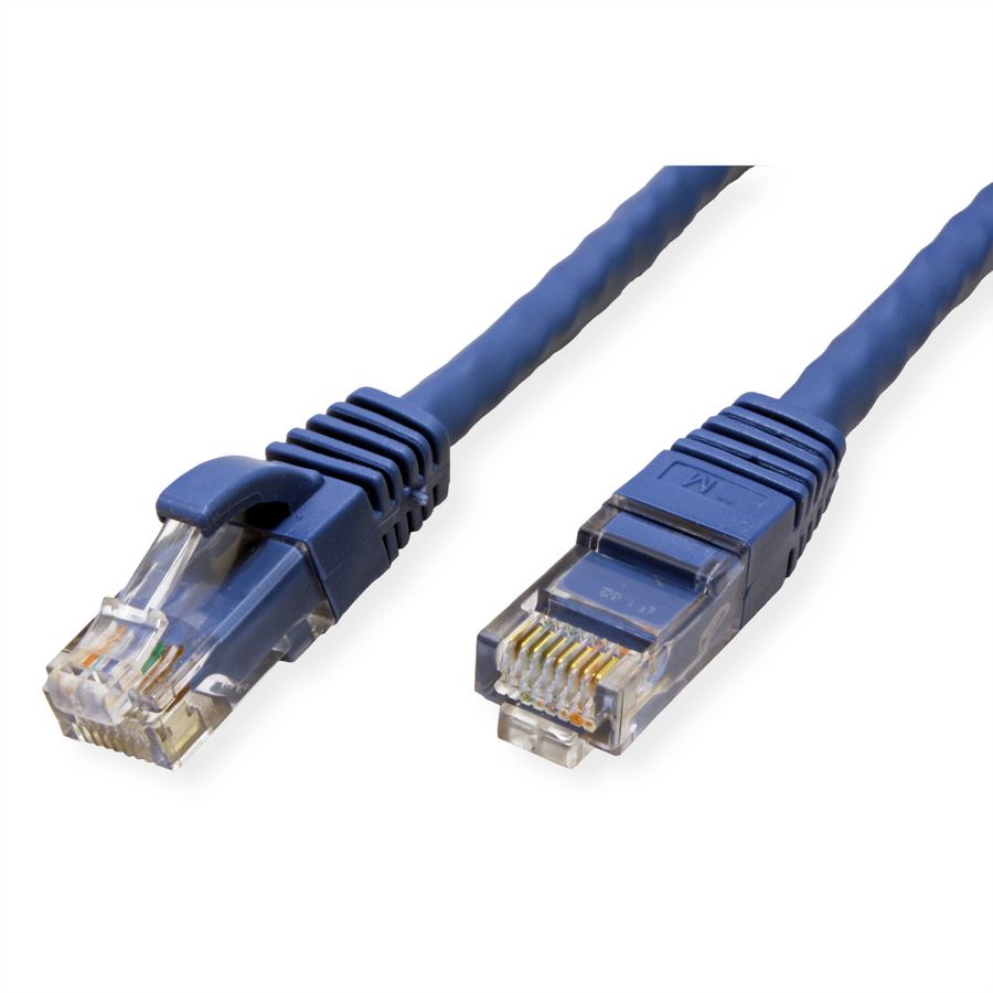 VALUE Patchkabel Cat.6A (Class EA) UTP, blau, 15 m