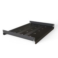 Étagère varistar SCHROFF, fixe, 75 kg, RAL 7021, 600W 500D