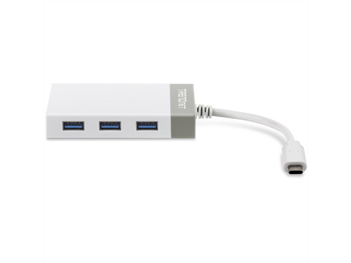 TRENDnet TUC-ETGH3 Adaptateur USB-C vers Gigabit + hub USB