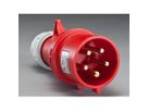 BACHMANN BN0500 19" PDU 1HE 24xC13 6x Schutzkontakt, Leistungsmessung, Anschluss CEE 3x 16A, rot
