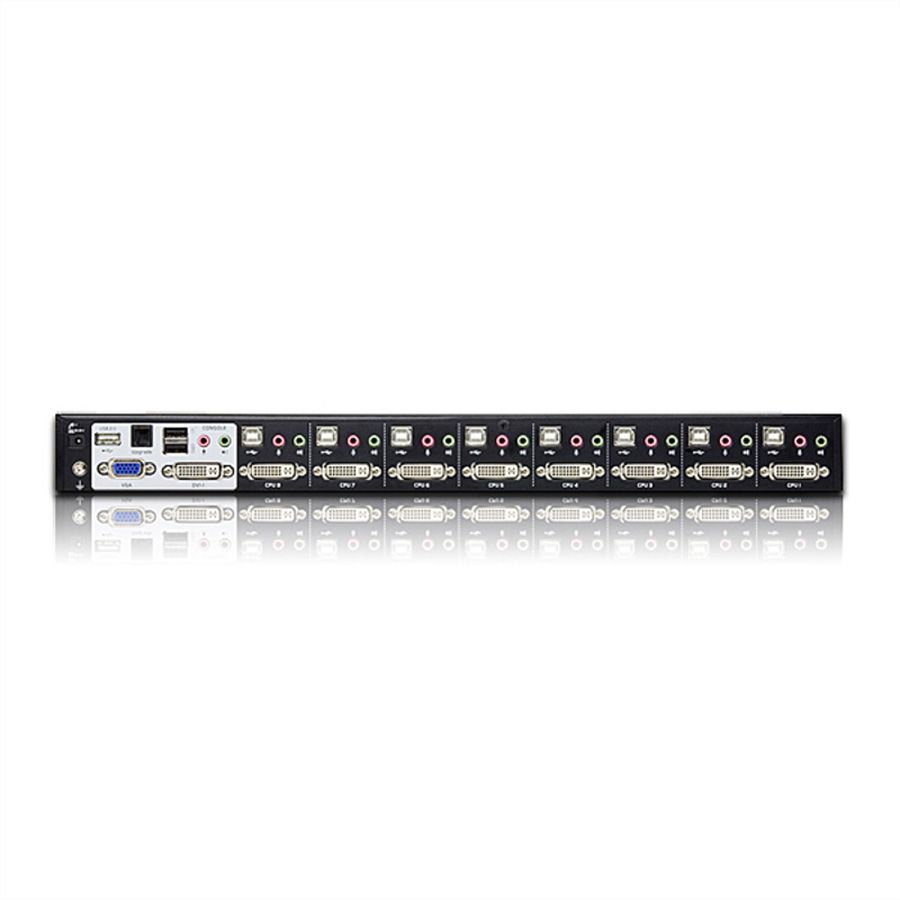 ATEN CS1788 KVM Switch Dual-Link DVI, USB, Audio, 8 Ports