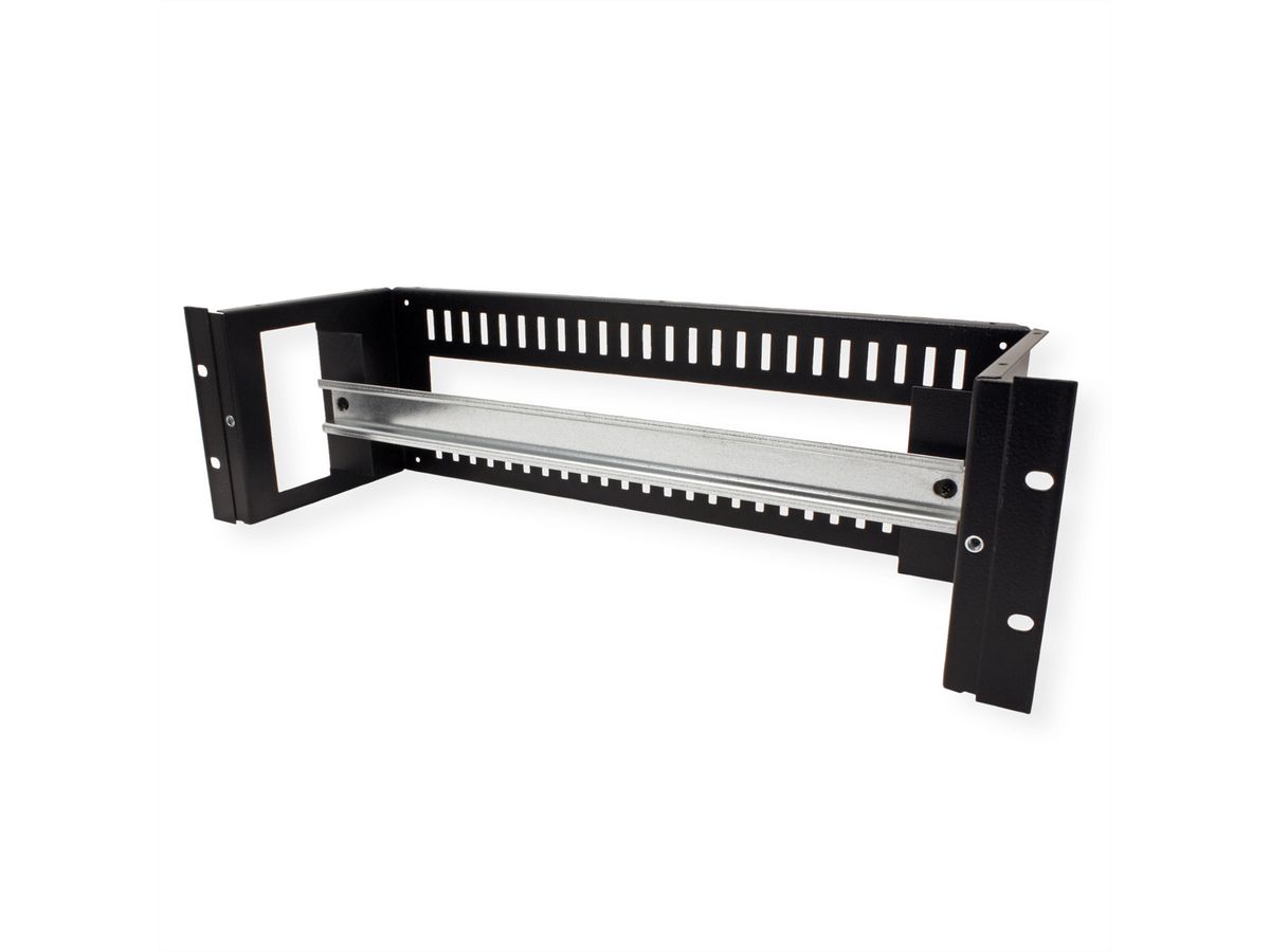 ROLINE 19" Support rail DIN 3U, 133x482x123 HxLxP