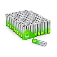 GP Batterie Super Alkaline AA 80x, 1,5V,G-TECH, Flat-Pack