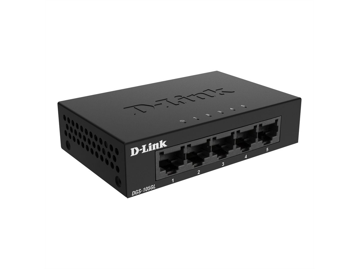 D-Link DGS‑105GL Switch de bureau non administrable 5 ports Gigabit -  SECOMP AG