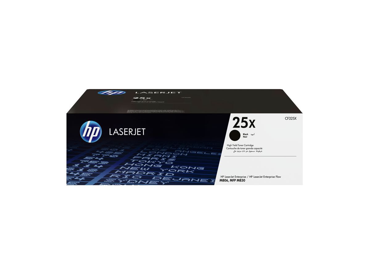 HP 25X Schwarz Original LaserJet Tonerkartusche mit hoher Reichweite