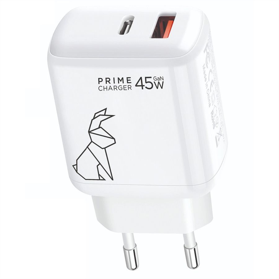 Rabbiter Power Fast Dual-Charger, 45W