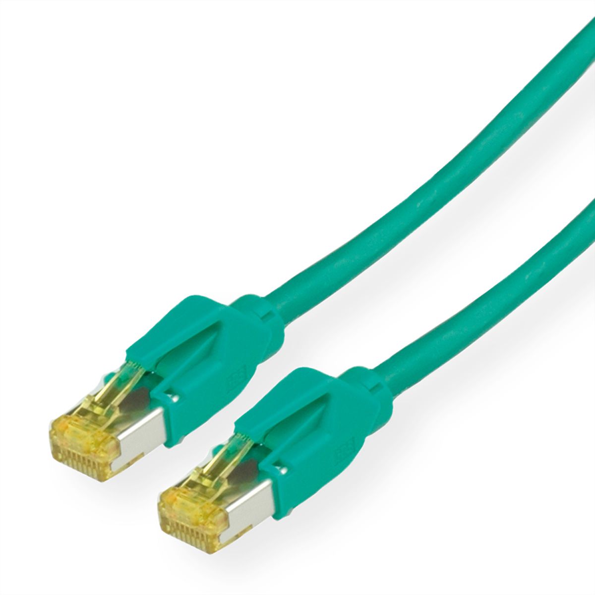 Cordon KERPEN Cat.6A (Classe EA) S/F, MegaLine F6-90, HiRose TM31, LS0H, vert, 0,5 m