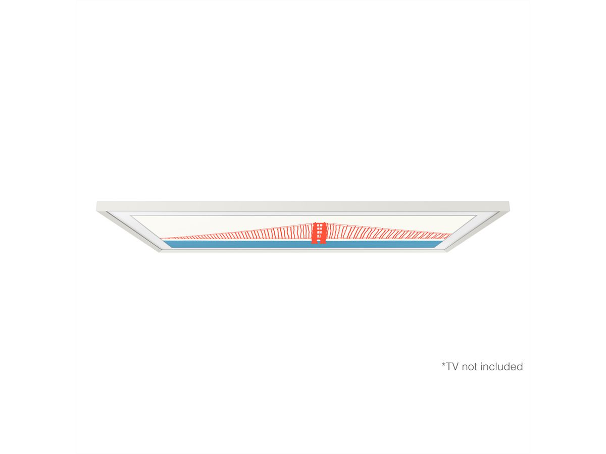 Samsung Wechselrahmen zu Frame 55'', 5.0, 6.0 & 6.1, Frame Bezel Chamfer White