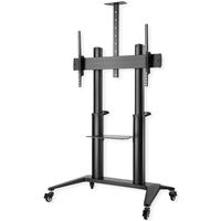 ROLINE Support LCD/TV sur roues, jusqu'à 140 kg, noir