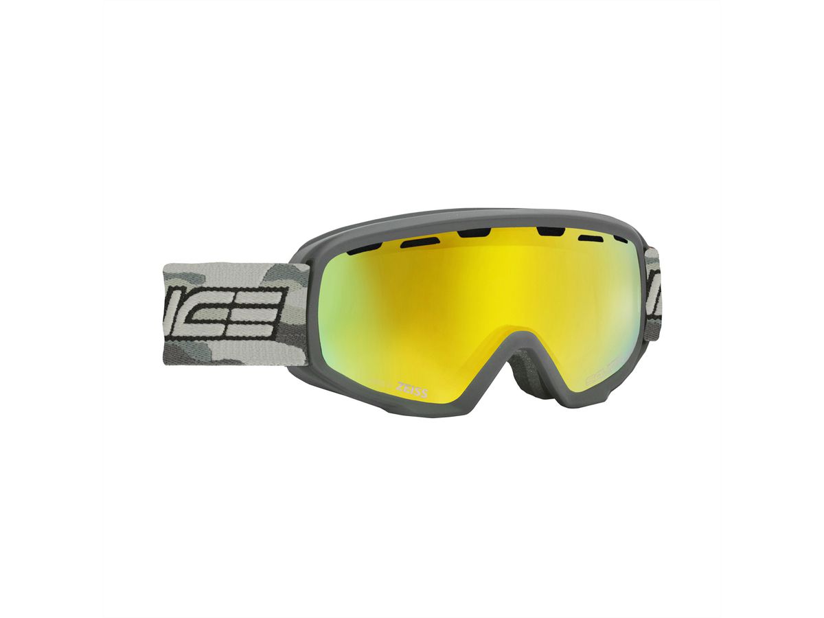 Salice Occhiali Junior Skibrille, Charcoal Camo / Dav RW Yellow