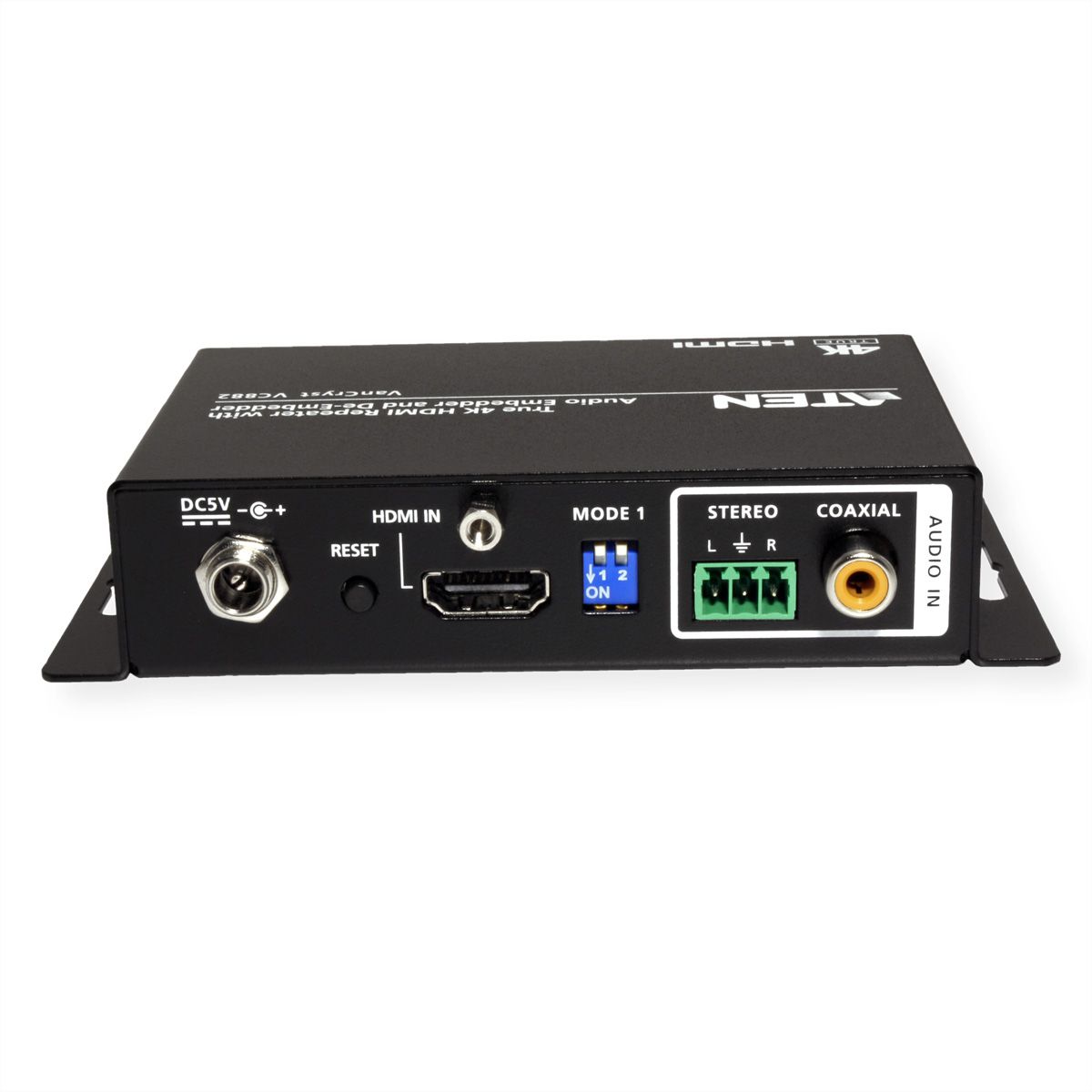 ATEN VC882 Répéteur HDMI True 4K avec intégration et extraction audio