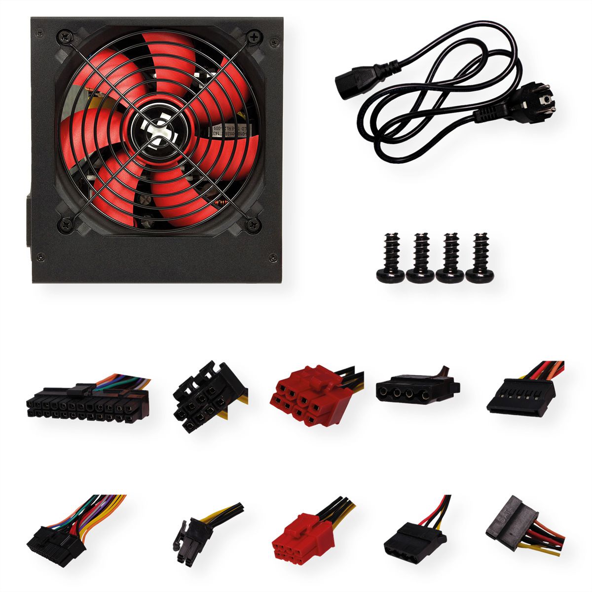 Xilence XP600R6 PC Netzteil, 600W Peak Power, ATX