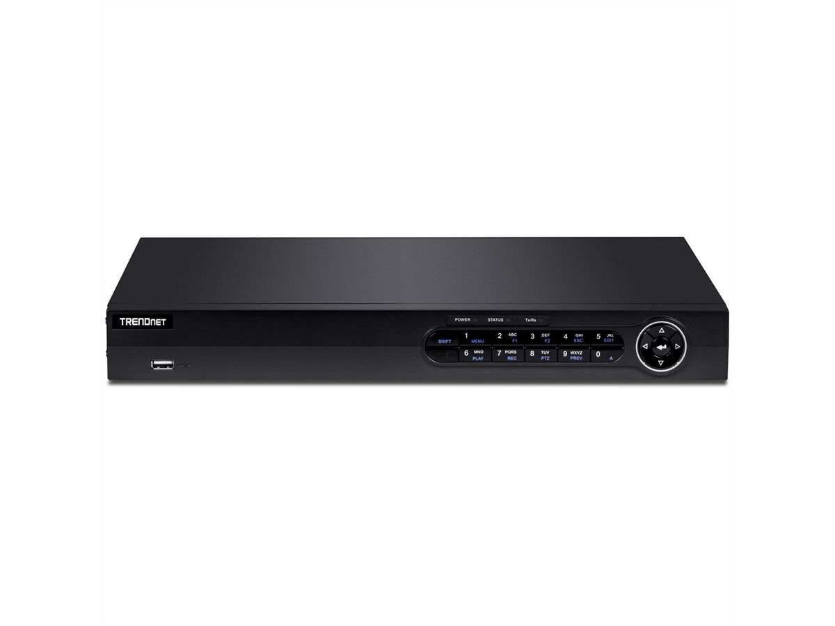 TRENDnet TV-NVR416 NVR PoE+ HD 1080p H.265 à 16 canaux