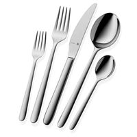 WMF Flame Plus Besteck-Set, 30-teilig, Cromargan protect®, poliert, Silber, Edelstahl