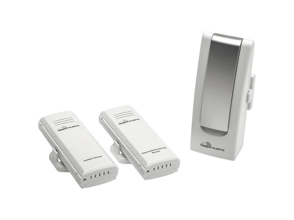 Technoline Mobile Alerts MA 10012 Set Basisstat.+Temp.-/Luftfeuchtemelder