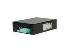 ROLINE Industrie Konverter Gigabit Ethernet - Dual Speed 100/1000 Fiber, mit PoE Funktion