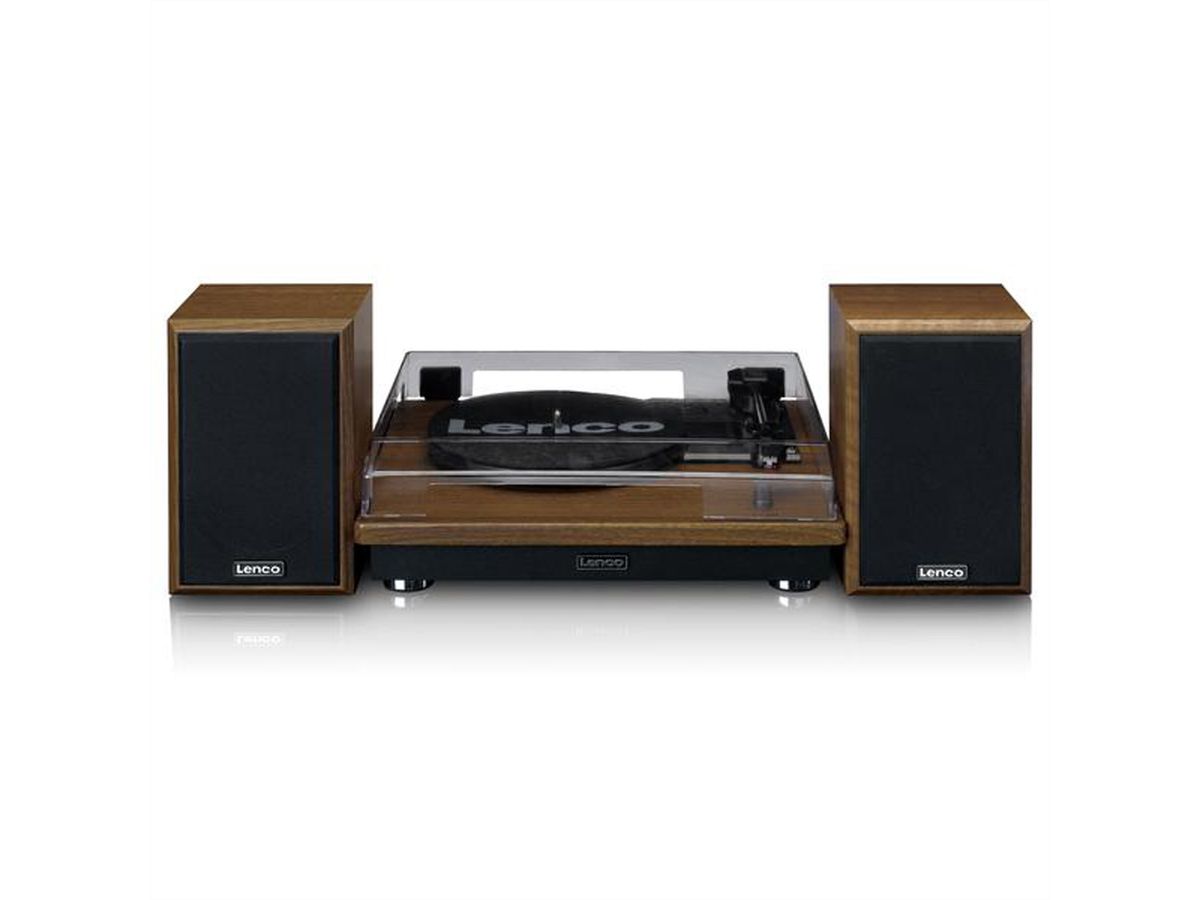 Lenco Plattenspieler LS-100, Bluetooth, 2 Speaker