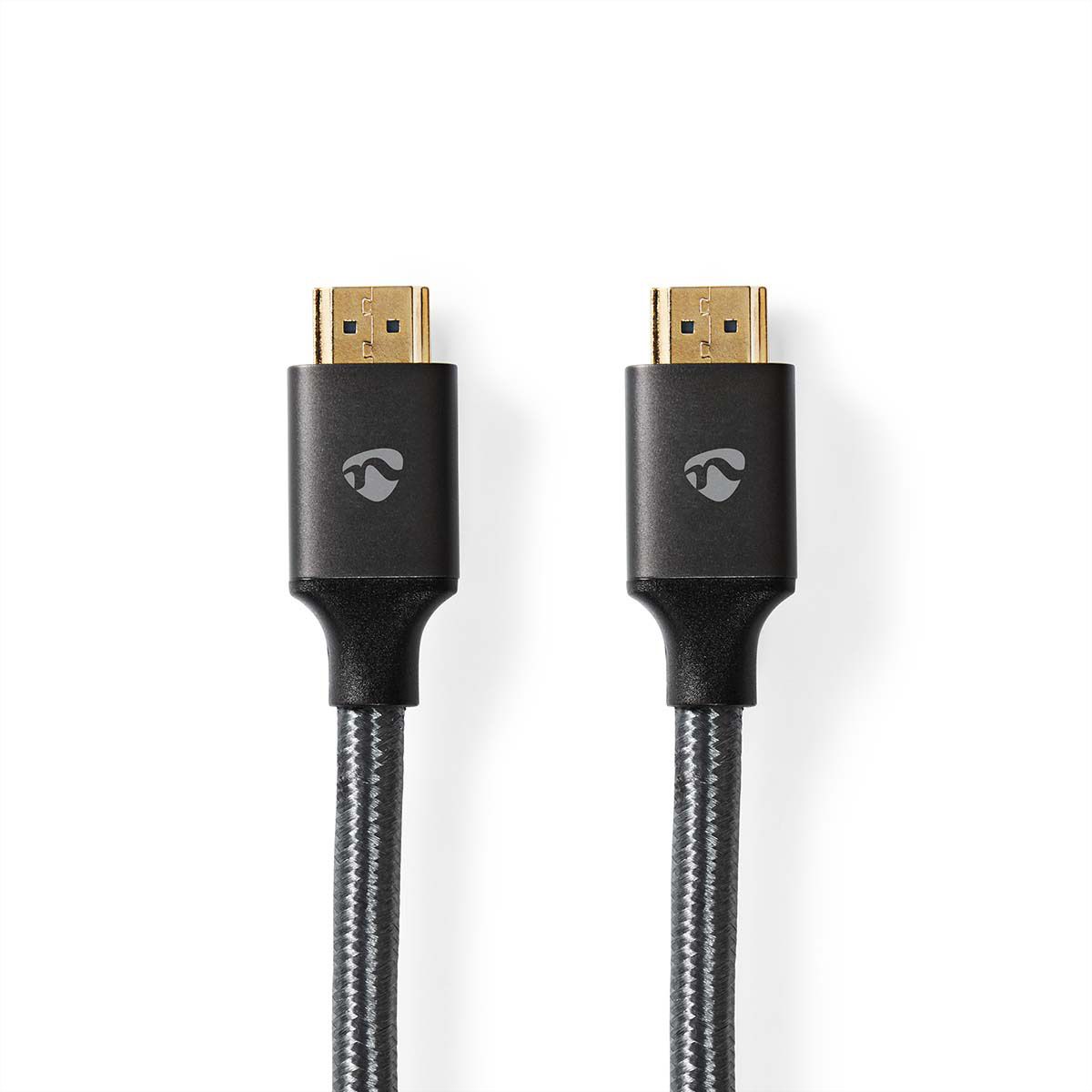 Nedis HDMI High Speed Kabel mit Ethernet, grau, 3 m