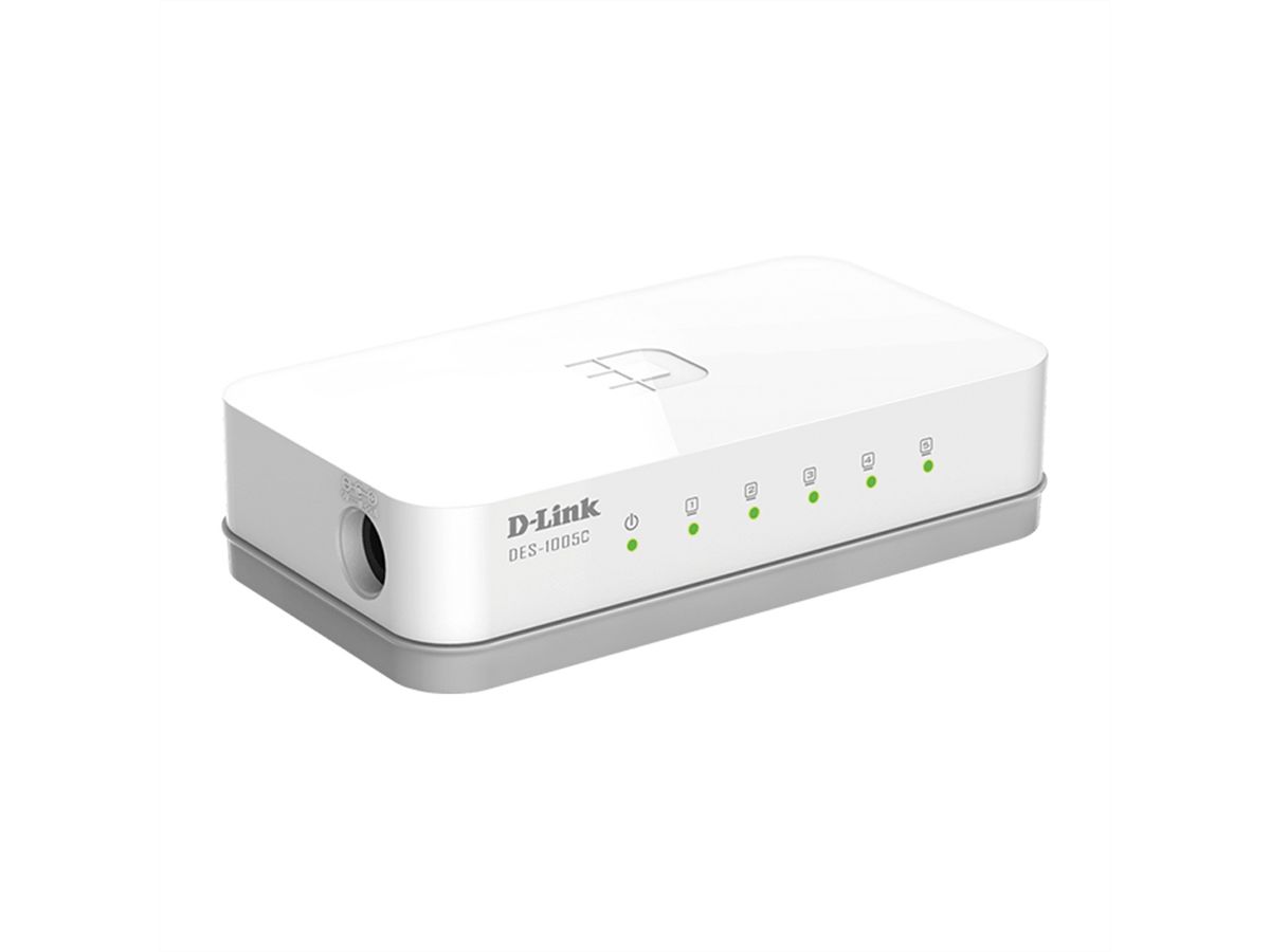 D-Link DES-1005C/E Switch Fast Ethernet 5 ports